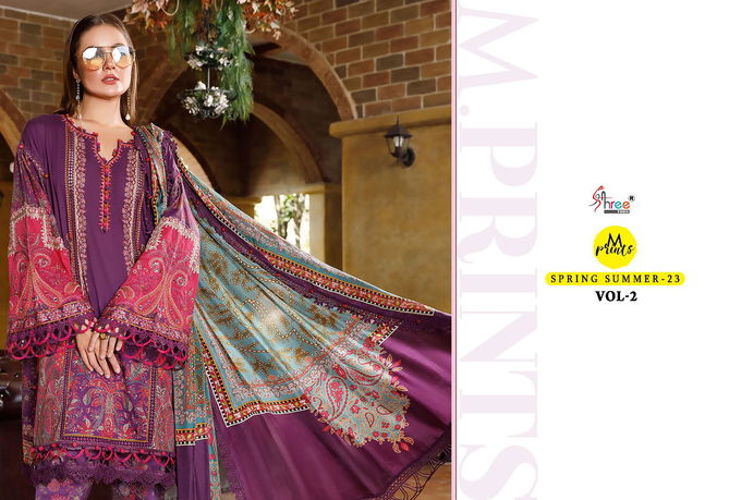 M Print Spring Summer 23 Vol 2 Pakistani Suits Catalog